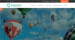 Desktop Screenshot of digidam.co.il